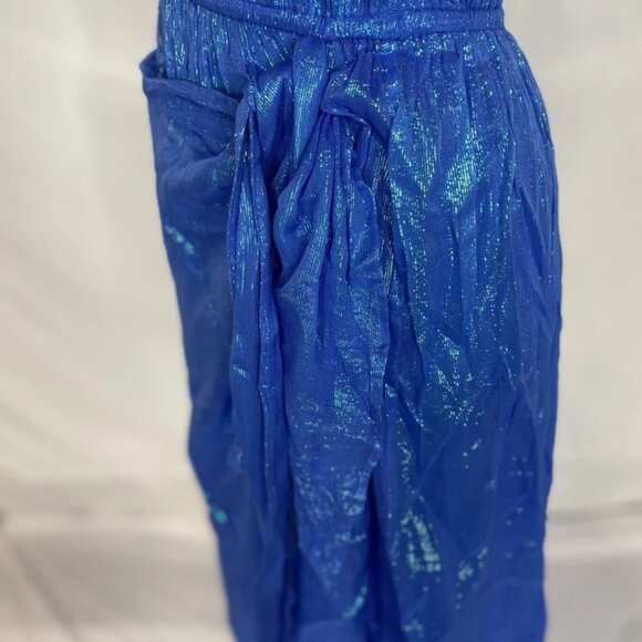 NEW SUNDRESS Women's Zuri One-Shoulder Dress – Calvi Ocean Blue – Size M/L – NWT - Picture 3 of 16